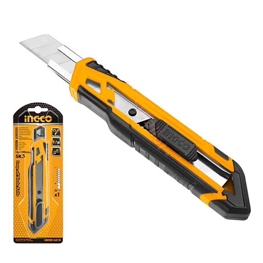 Cuchillo Cartonero Retractil INGCO