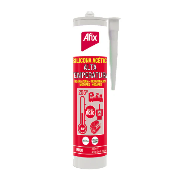 Silicona Alta Temperatura Afix